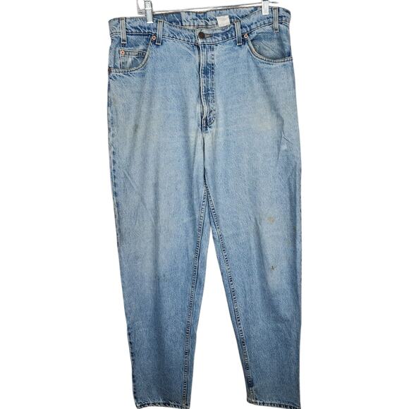VTG 90s 1994 Levi’s 560 Orange Tab Jeans Men 36x34 Loose Tapered Made In USA - Picture 1 of 11
